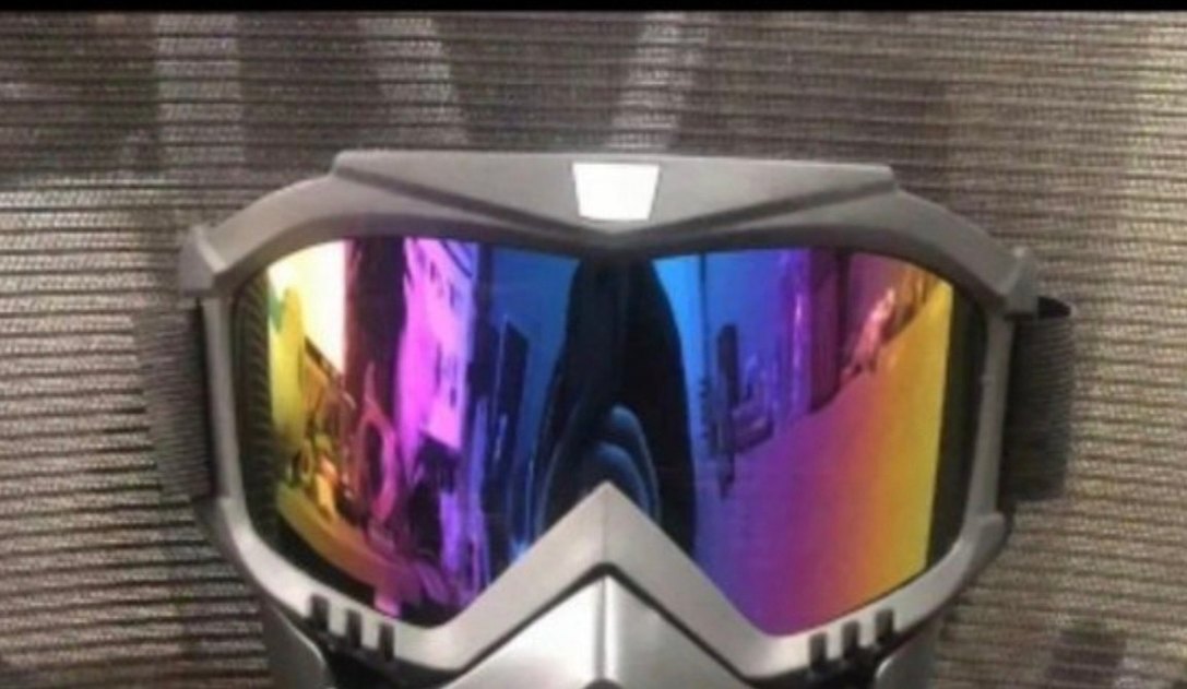 Renkli Cros Gözlük - Görsel 4