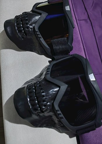 Siyah Kafatası Maske - Görsel 3