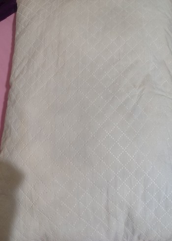 Beyaz Pastel Renkli Dikişli yastık - Görsel 2