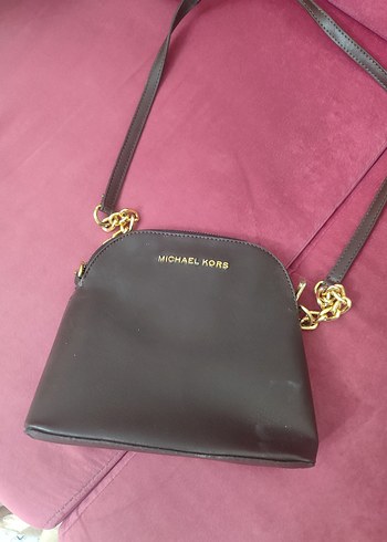 Michael Kors Kahverengi Deri Kadın Çanta - Görsel 6