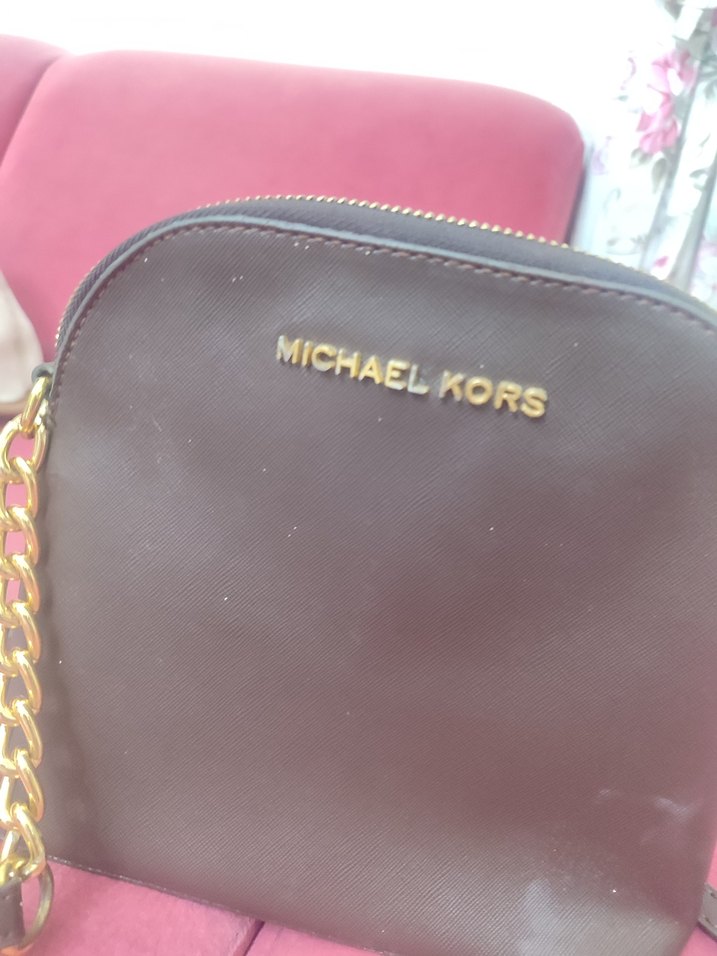 Michael Kors Kahverengi Deri Kadın Çanta - Görsel 5