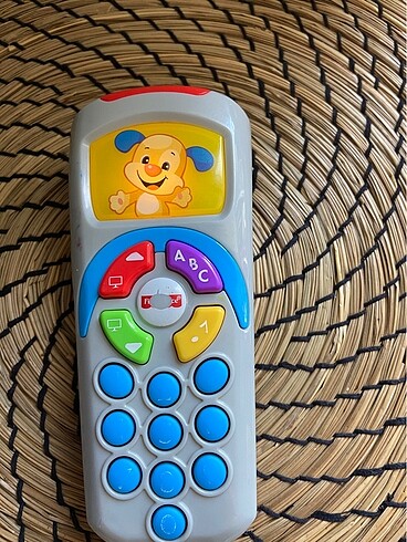 Fisher Price eğitici kumanda