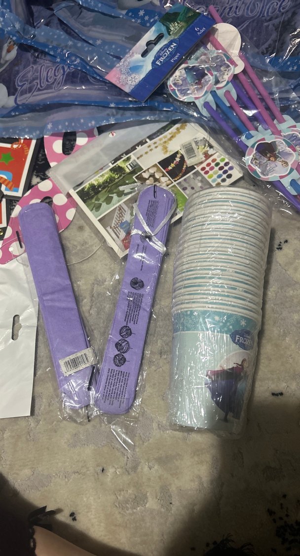 Renkli Mavi Parti Malzemeleri Seti - Görsel 5