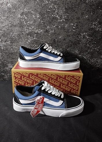 36 Beden mavi Renk Vans Old Skool Blue