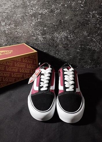 39 Beden bordo Renk Vans Old Skool