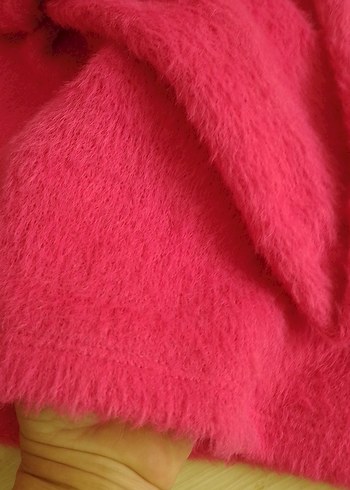 Pembe uzun kollu crop - Görsel 4