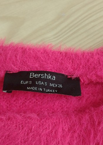 Pembe uzun kollu crop - Görsel 3