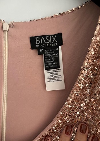 Vakko basix black label elbise - Görsel 5