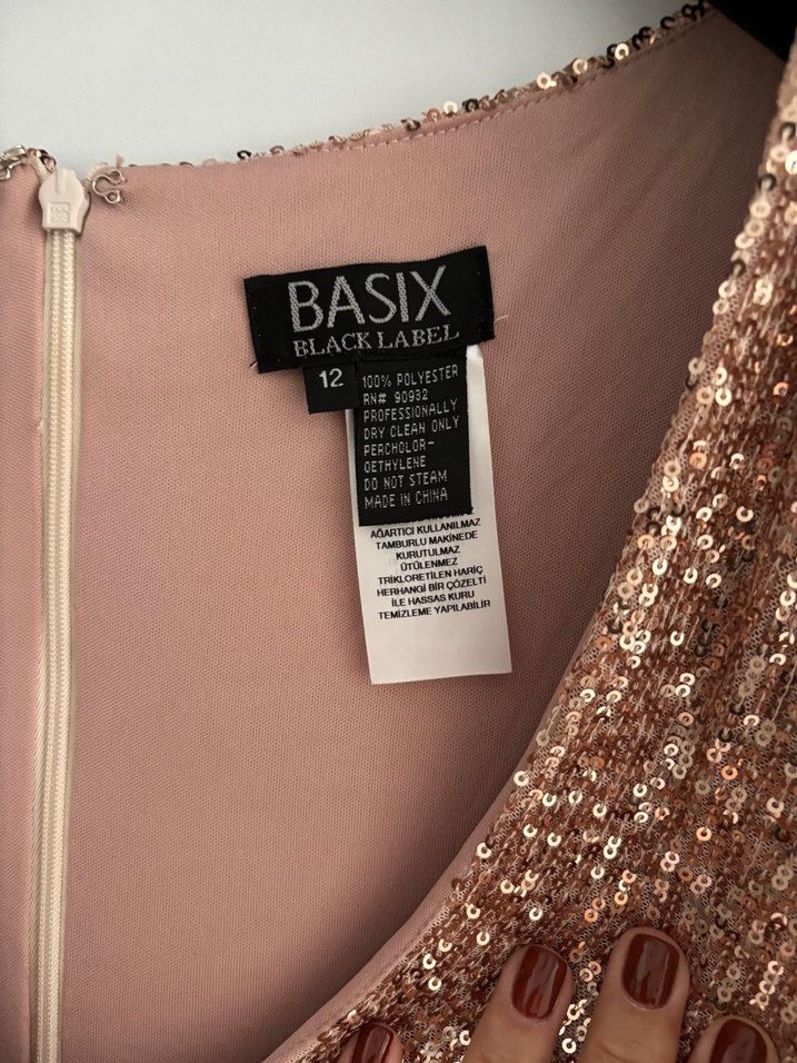 Vakko basix black label elbise - Görsel 5