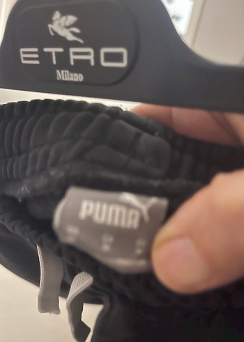 Siyah Baskılı Kadın eşofman - Görsel 5