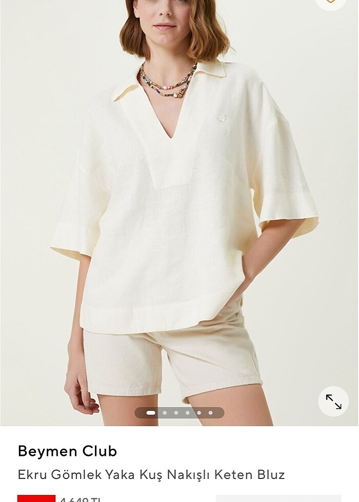 Beymenclub bluz - Görsel 2