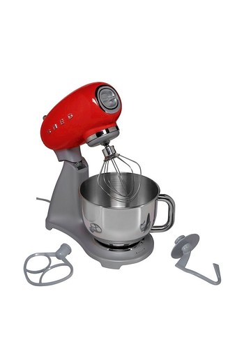 Kırmızı Gri Smeg Mutfak Mikseri smf02 - Görsel 4