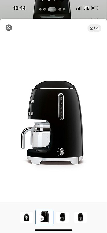 Smeg filtre kahve - Görsel 2