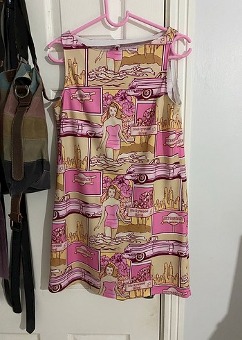 Diğer 2000ler Vintage Kısa Elbise