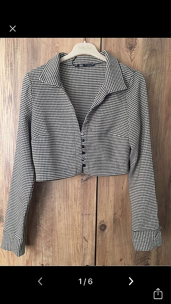 Zara crop ceket