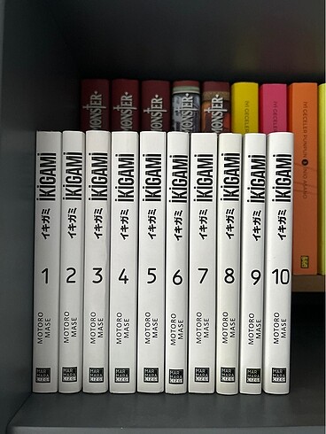 İkigami Türkçe Manga Set 1-10