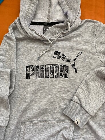 Puma genç çocuk gri sweatshirt