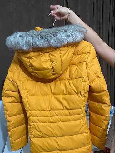 Tommy Hilfiger tommy hilfiger sarı kadın mont