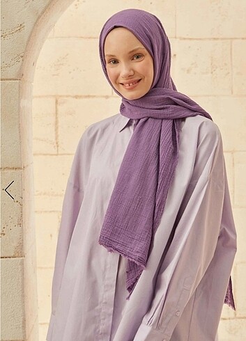 Freshscarfs Organik pamuk şal Lavanta 