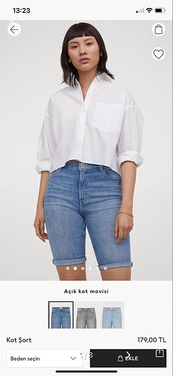 H&M şort