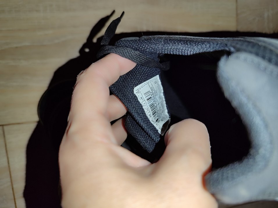 Erkek Siyah Spor Ayakkabı Bağcıkları - Görsel 5