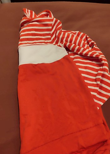 Kadın Yüksek Yakalı Fermuarlı Sweatshirt - Görsel 3