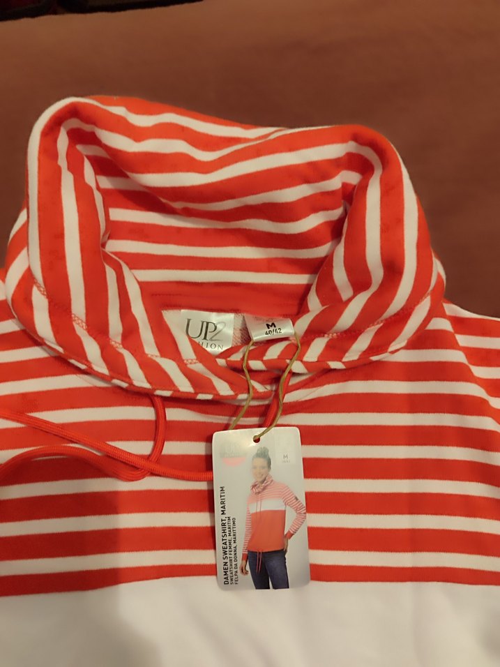 Kadın Yüksek Yakalı Fermuarlı Sweatshirt - Görsel 2