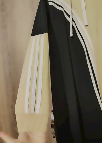 Kadın Siyah Uzun Kollu Drapeli Elbise - Görsel 2