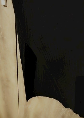 Siyah Uzun Kollu triko elbise - Görsel 5