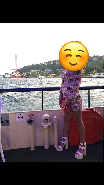 Bi dönem moda beyaz platform - Görsel 10