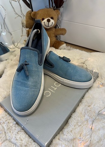 Hotiç Erkek Mavi sandalet - Görsel 4