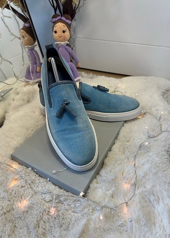 Hotiç Erkek Mavi sandalet - Görsel 5