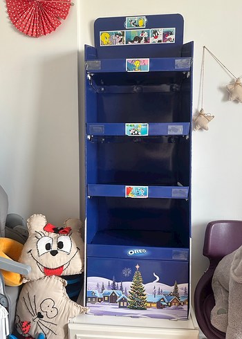 Koyu Mavi Çocuk Rafı - Görsel 9