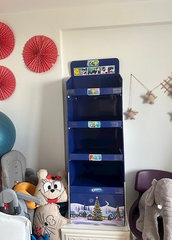 Koyu Mavi Çocuk Rafı - Görsel 14