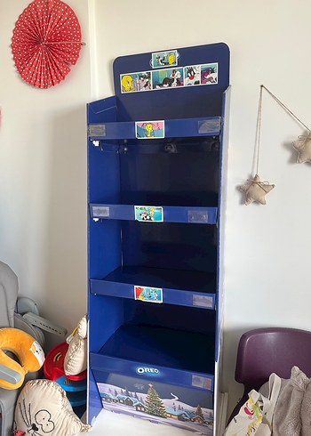 Koyu Mavi Çocuk Rafı - Görsel 7