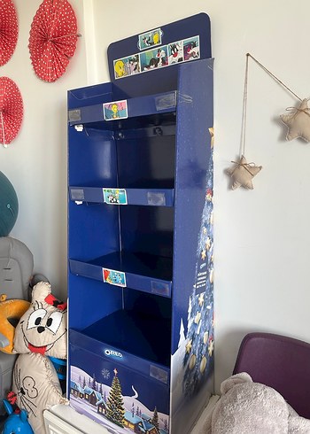 Koyu Mavi Çocuk Rafı - Görsel 5