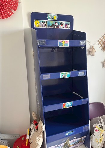 Koyu Mavi Çocuk Rafı - Görsel 4