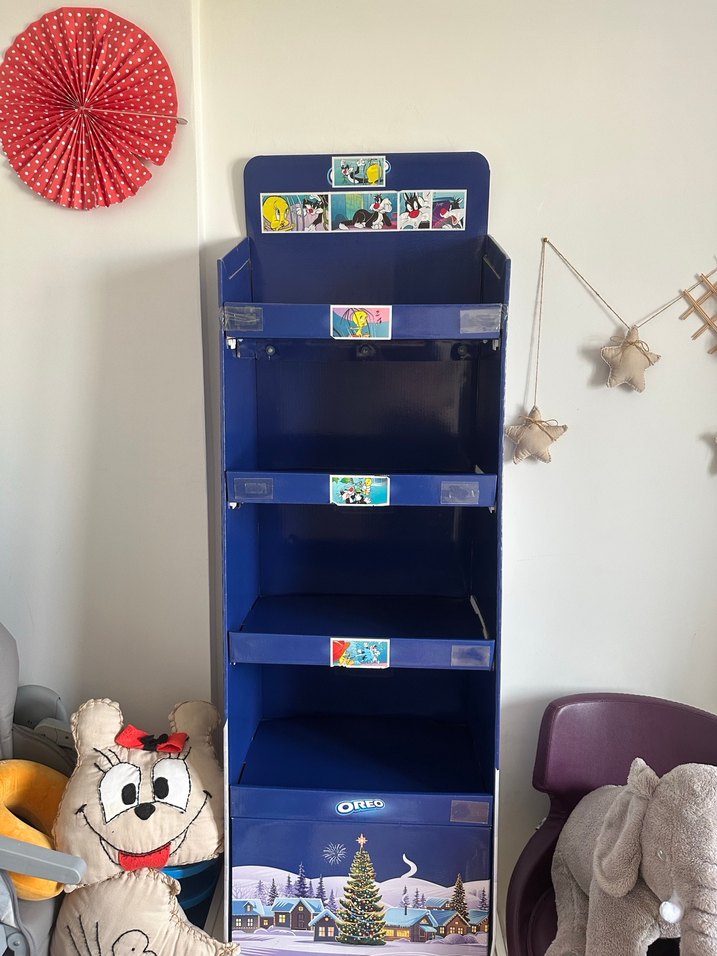 Koyu Mavi Çocuk Rafı - Görsel 2