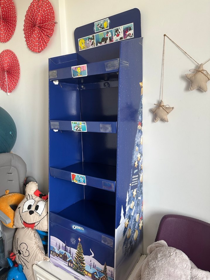 Koyu Mavi Çocuk Rafı - Görsel 5