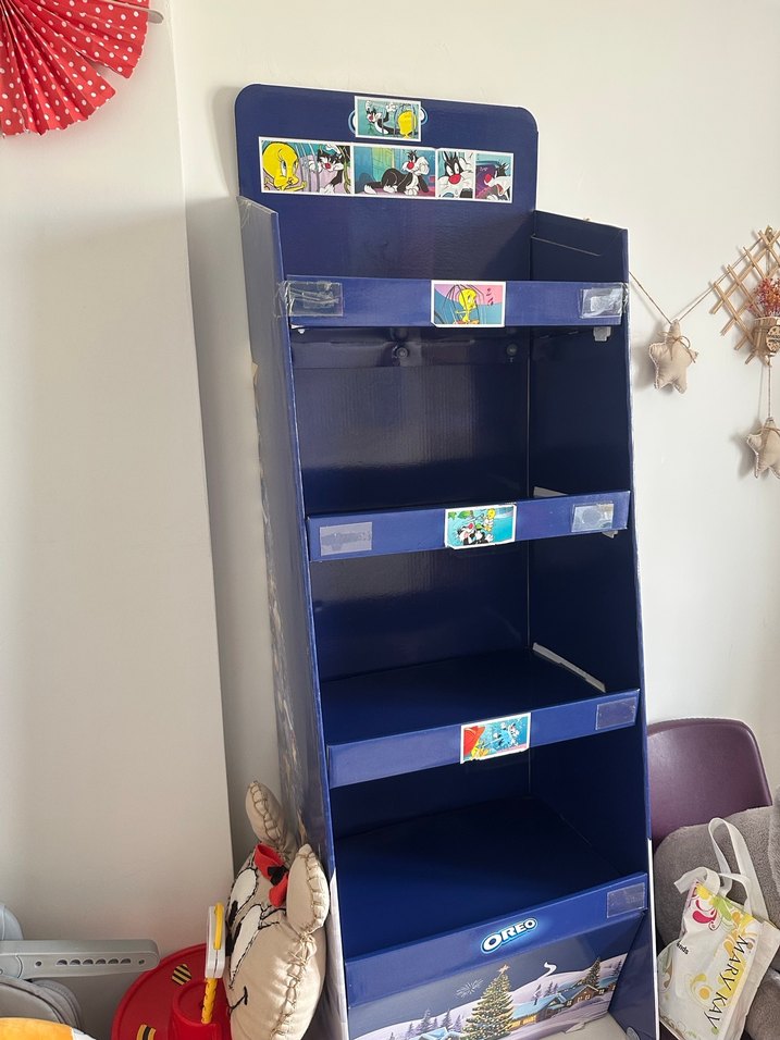 Koyu Mavi Çocuk Rafı - Görsel 4