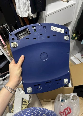 Mavi Dijital Tartı Tefal Marka baskül - Görsel 3