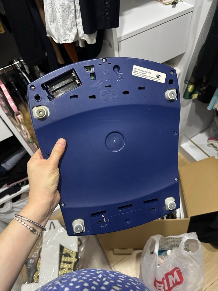 Mavi Dijital Tartı Tefal Marka baskül - Görsel 3