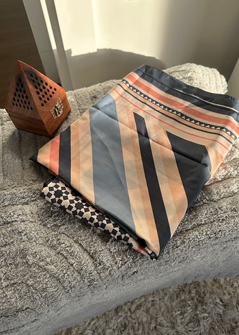 Bohem Çok Renkli Kadın Şal - Görsel 4