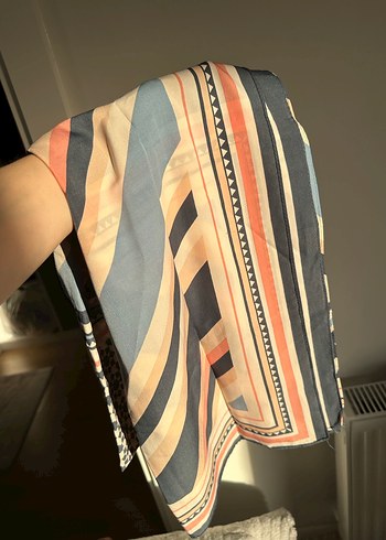 Bohem Çok Renkli Kadın Şal - Görsel 5