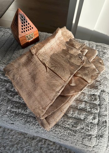 Hakiki gerçek ipek Kadın Bohem Salaş Şal - Görsel 2