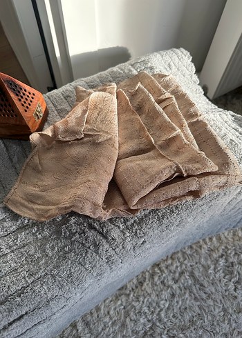 Hakiki gerçek ipek Kadın Bohem Salaş Şal - Görsel 5