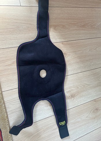 Mavi Biker Diz Pedleri Velcro Bantlı - Görsel 3