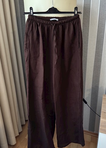 Zara Zara acı kahve müslin pantolon