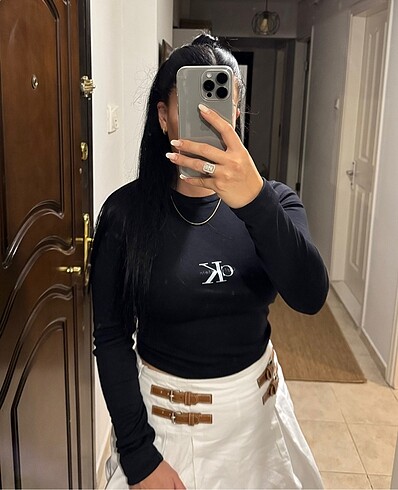 s Beden siyah Renk Calvin klein tshirt