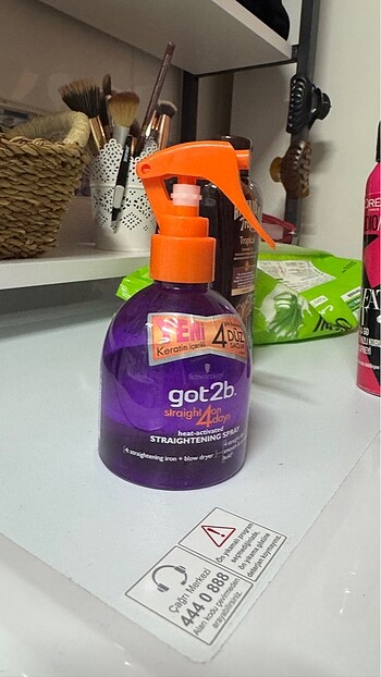 Schwarzkopf got2b düzleştirme spreyi - Görsel 3